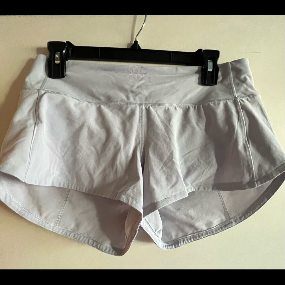 EUC Lululemon Speed Up Shorts 2.5” inseam